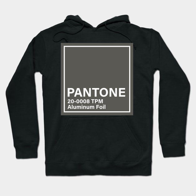 pantone 20-0008 TPM Aluminum Foil Hoodie by princessmi-com